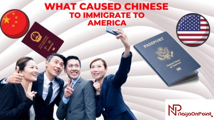 What Caused Chinese To Immigrate To America?